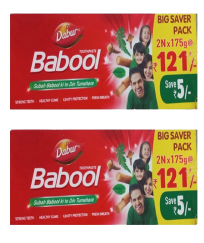 Babool 175gm * 2 =350gm+Safe Home floor cleaner