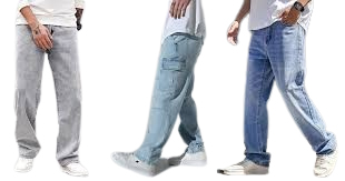 Crooks Clothing Co Denim Baggy Men Jeans
