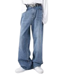 Crooks Clothing Co Denim Baggy Men Jeans