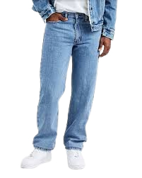BurBerry Blue Denim Baggy Men Jeans