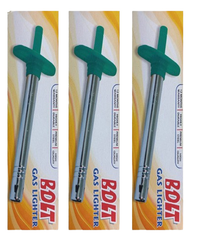 Bolt Gas Lighter Green