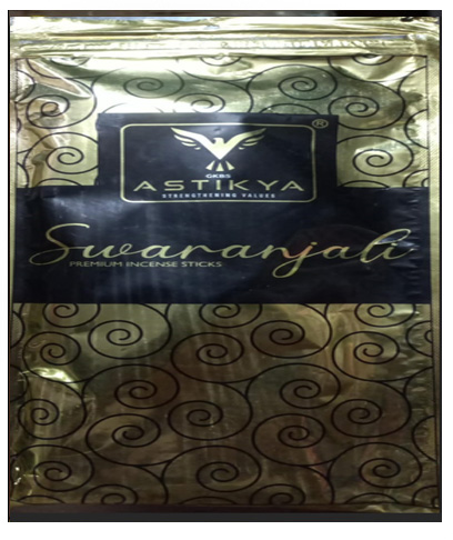 Astikya swarnajali Premium incense sticks