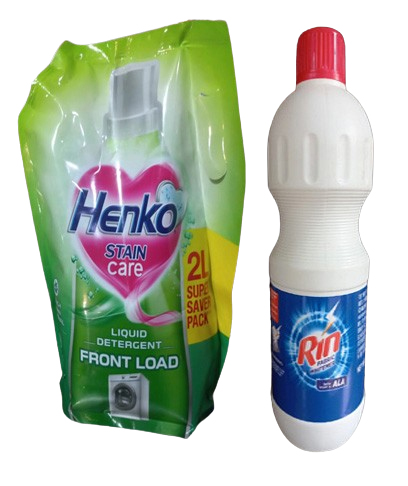 Henko 2Ltr and Rin Fabric Whitener 500ML