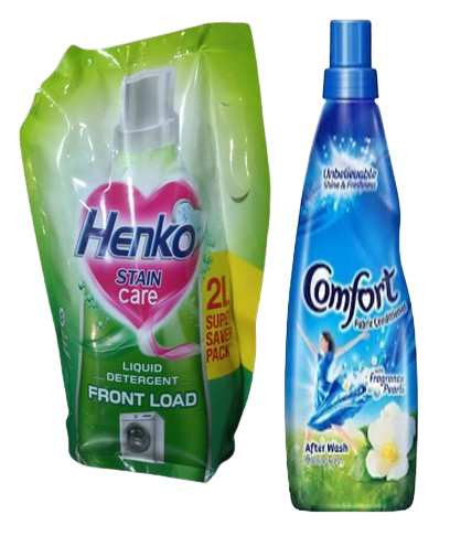 Henko 2Ltr and Comfort blue 860ml