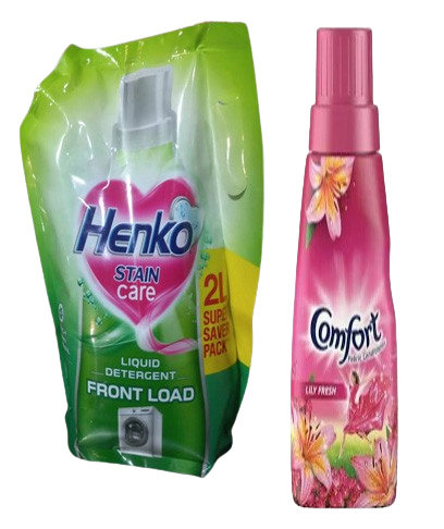 Henko 2Ltr and Comfort Red 860ml