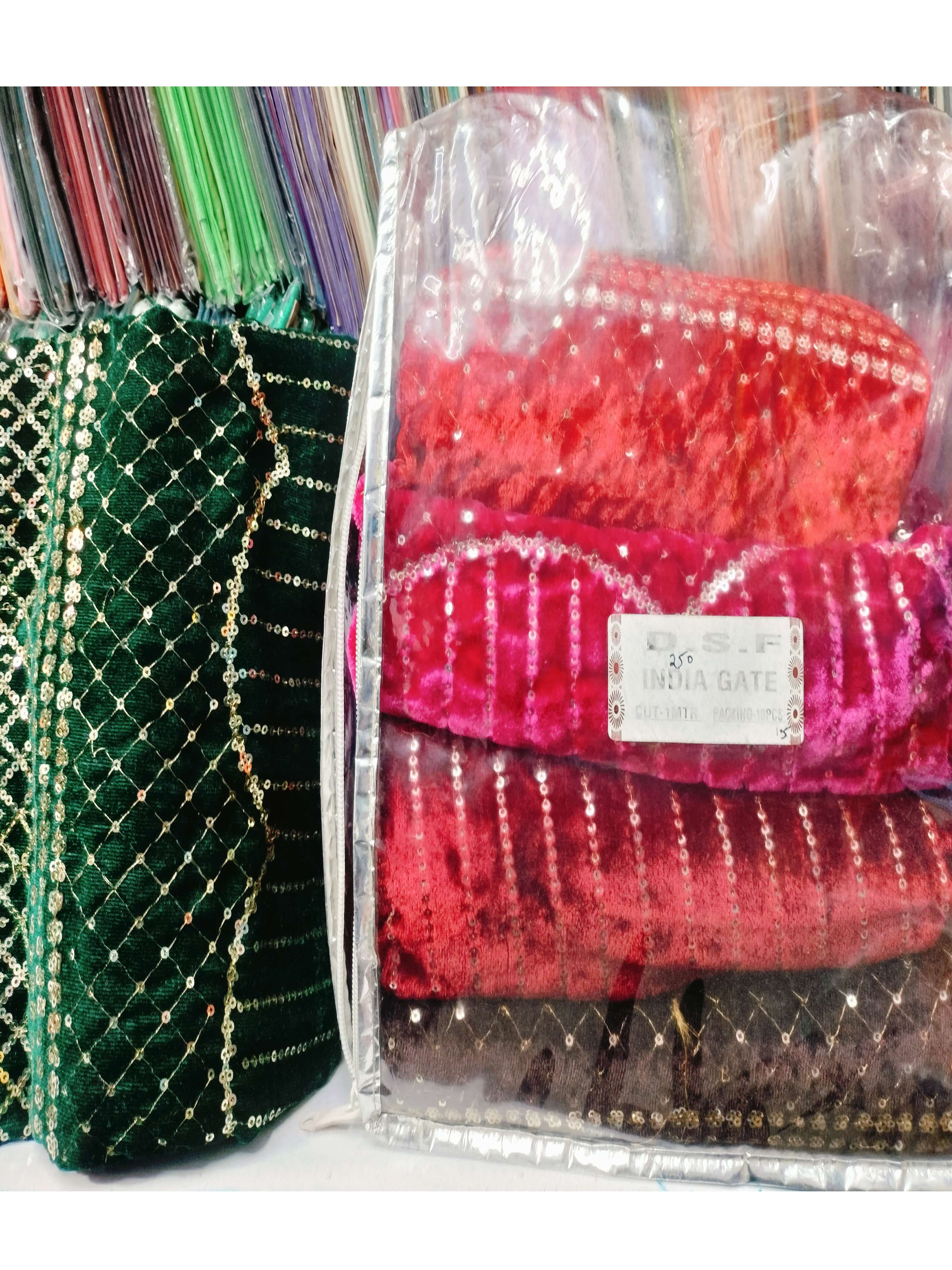 Inidia Gate Blouse Cut 1Mtr 10PCS