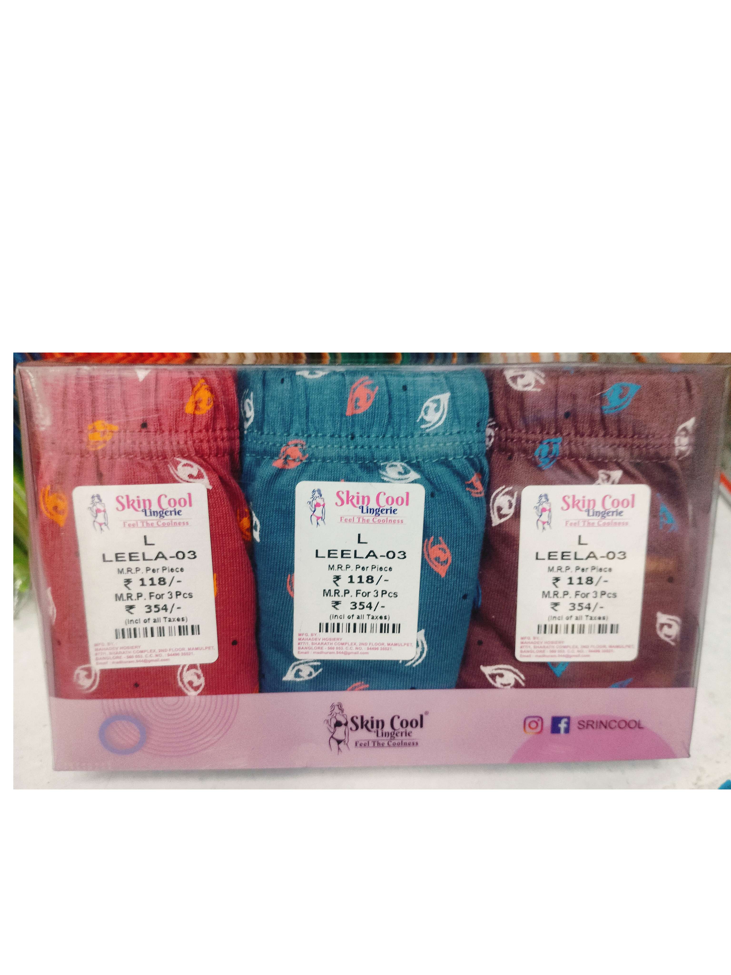 Skincool Lingerie L/85CM 6PCS