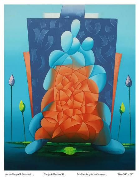 Acrylic Canvas Painting 