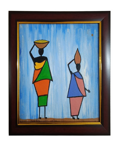 Acrylic Painting Canvas 12*12 size