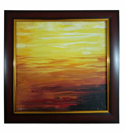 Acrylic Painting Canvas 12*12 size