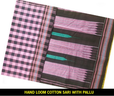 Pure Cotton Handloom Sari directly from Manufacturer.