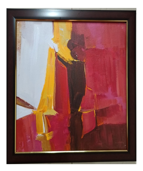 Acrylic Painting Canvas 12*12 size