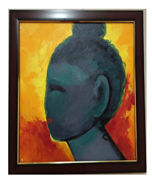 Acrylic Painting Canvas 12*12 size