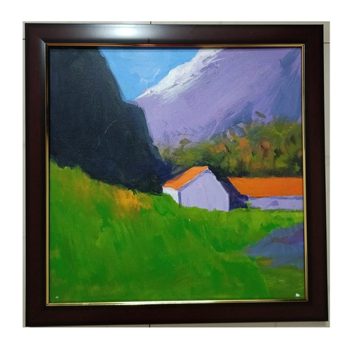 Acrylic Painting Canvas 12*12 size