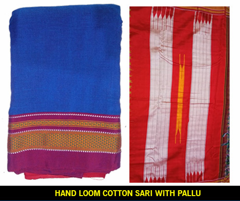 Pure Cotton Handloom Sari directly from Manufacturer.