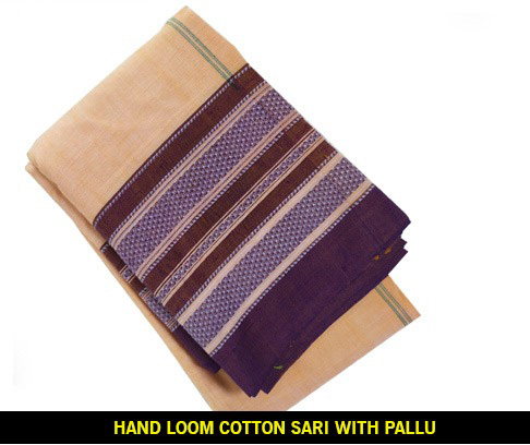 Pure Cotton Handloom Sari directly from Manufacturer.